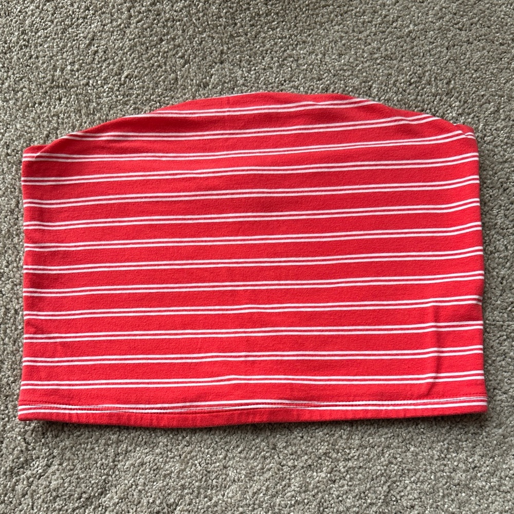 Target’s “Wild Fable” Red and White Striped Tube Top